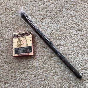 Highlighter/eyeshadow & shader Luxie brush bundle